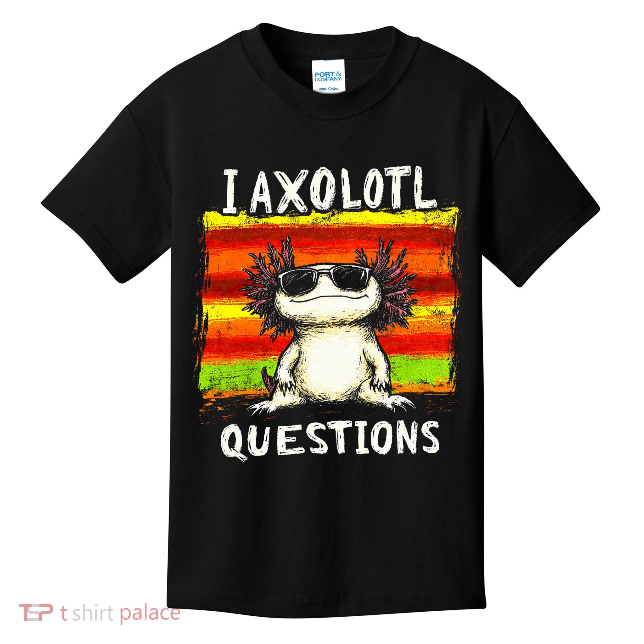 I Axolotl Questions Kids T-Shirt