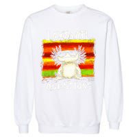 I Axolotl Questions Garment-Dyed Sweatshirt