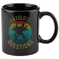 I Axolotl Questions Ugly Sweater Design 11oz C Handle Ceramic Mug