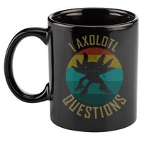 I Axolotl Questions Ugly Sweater Design 11oz C Handle Ceramic Mug