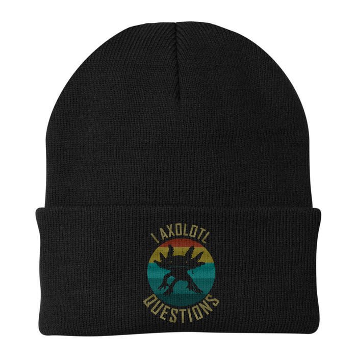 I Axolotl Questions Ugly Sweater Design Beanie