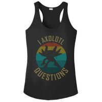I Axolotl Questions Ugly Sweater Design Ladies PosiCharge Competitor Racerback Tank