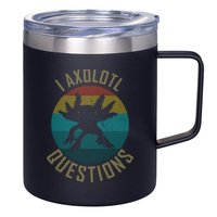 I Axolotl Questions Ugly Sweater Design 12oz Stainless Steel Coffee Mug