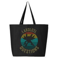 I Axolotl Questions Ugly Sweater Design 25L Jumbo Tote