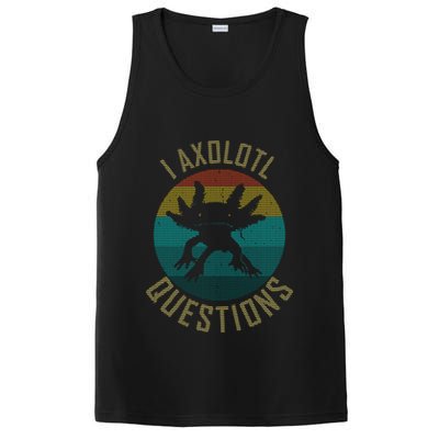 I Axolotl Questions Ugly Sweater Design PosiCharge Competitor Tank