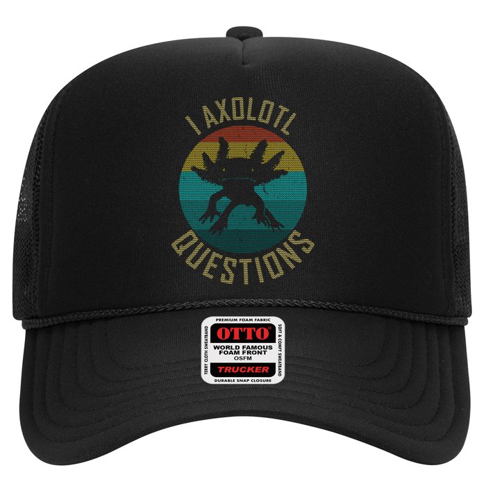 I Axolotl Questions Ugly Sweater Design Hat