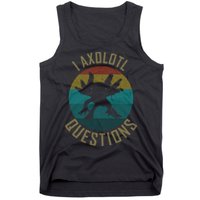 I Axolotl Questions Ugly Sweater Design Tank Top