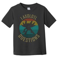 I Axolotl Questions Ugly Sweater Design Toddler T-Shirt