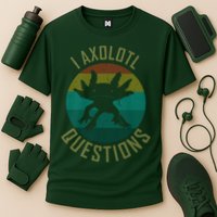 I Axolotl Questions Ugly Sweater Design Performance Shirt
