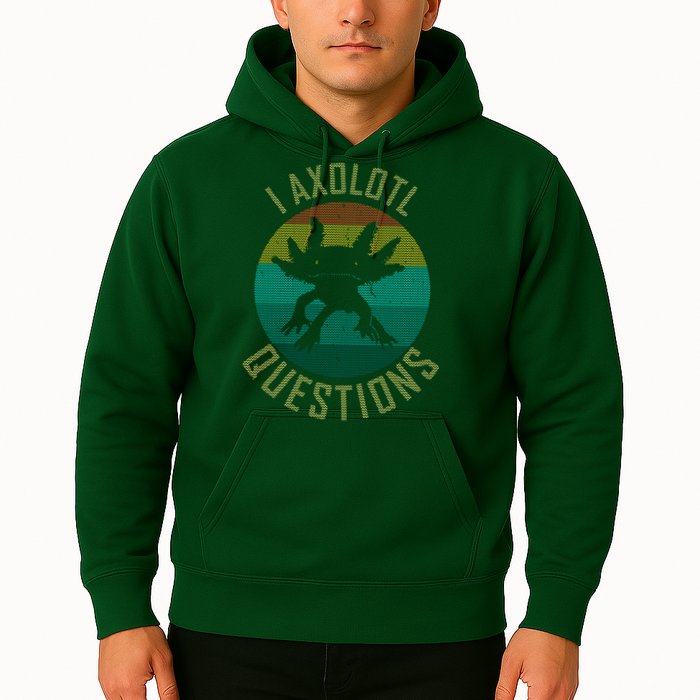 I Axolotl Questions Ugly Sweater Design Hoodie