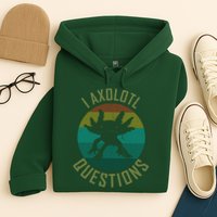 I Axolotl Questions Ugly Sweater Design Hoodie