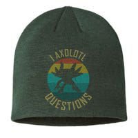 I Axolotl Questions Ugly Sweater Design Sustainable Beanie