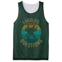 I Axolotl Questions Ugly Sweater Design Mesh Reversible Basketball Jersey Tank