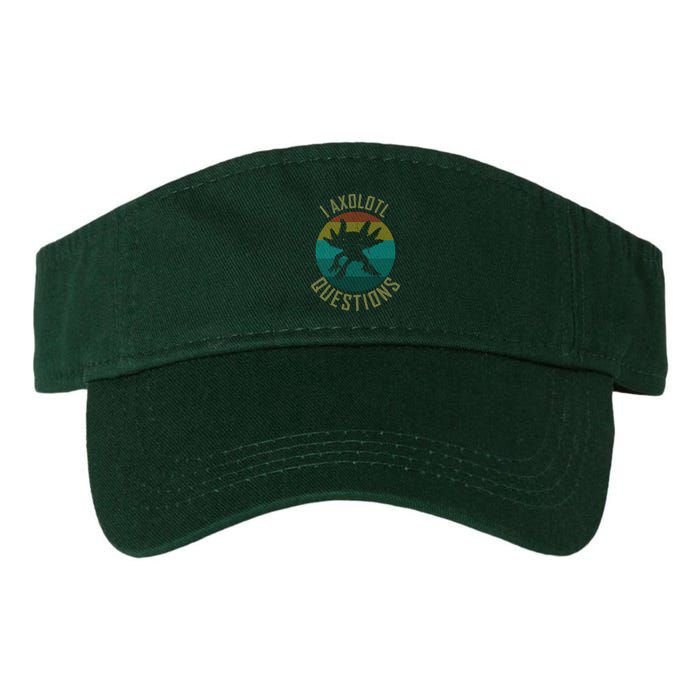 I Axolotl Questions Ugly Sweater Design Visor