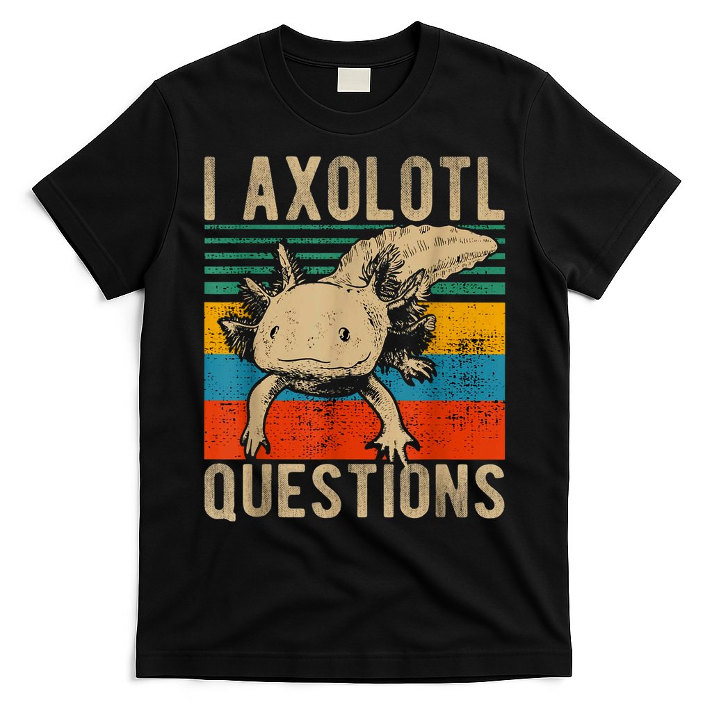 I Axolotl Questions Vintage T-Shirt