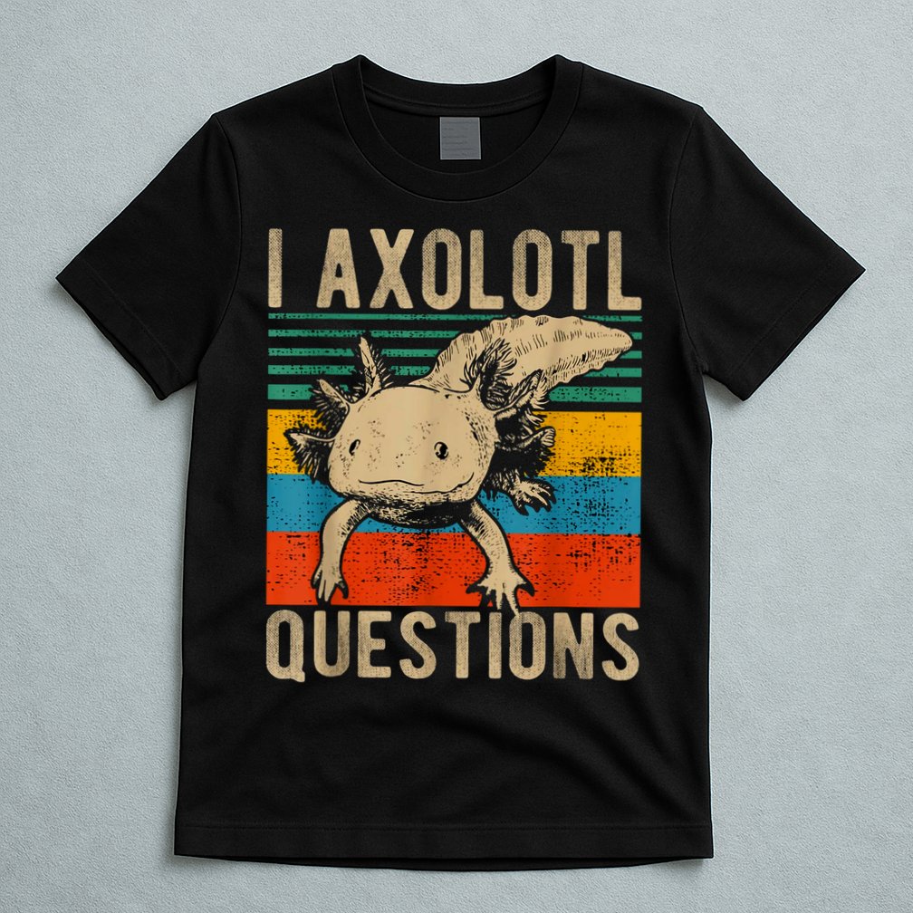 I Axolotl Questions Vintage T-Shirt