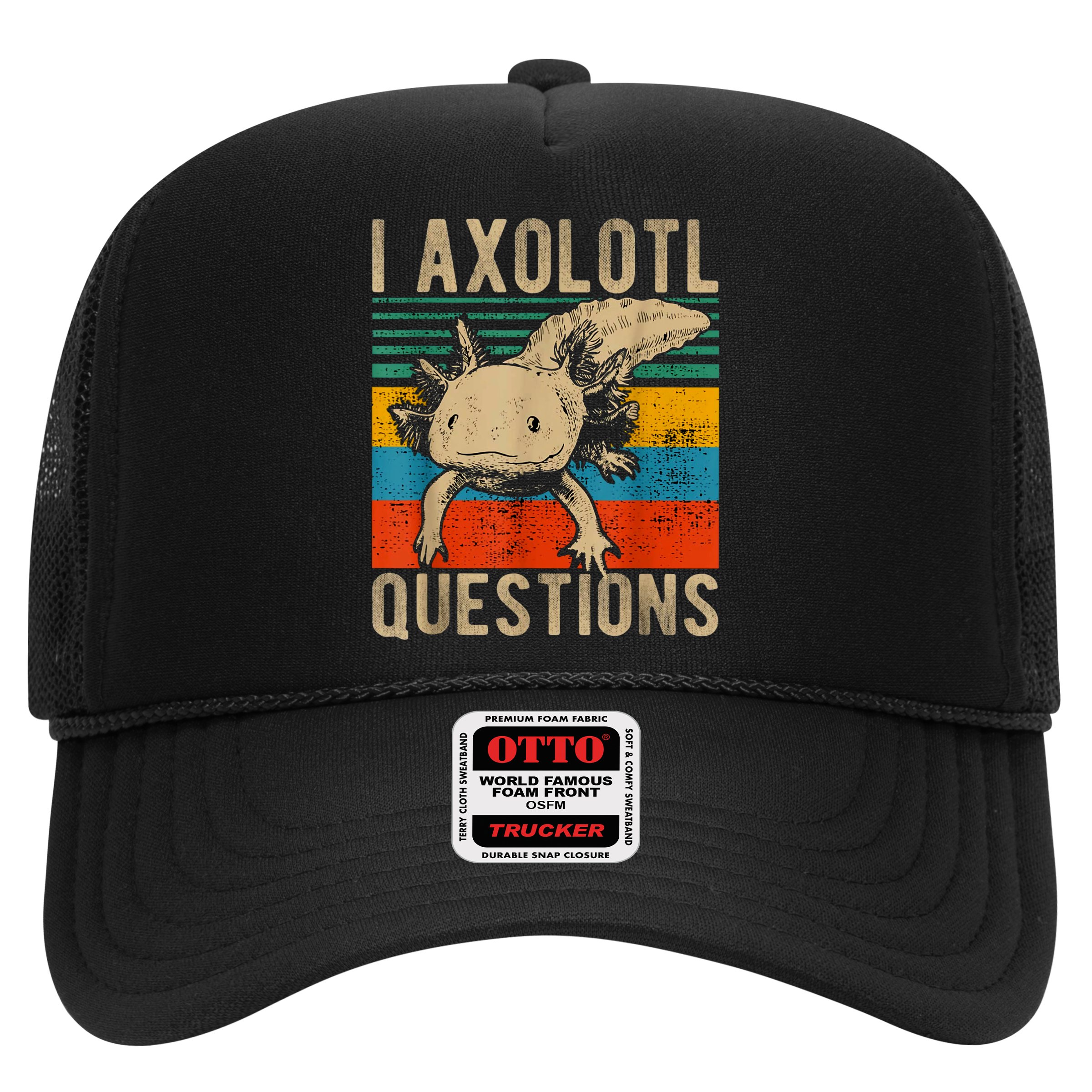 I Axolotl Questions Vintage Hat