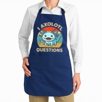I Axolotl Questions Salamander Plush Axolotl Apron