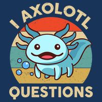 I Axolotl Questions Salamander Plush Axolotl Sweatshirt