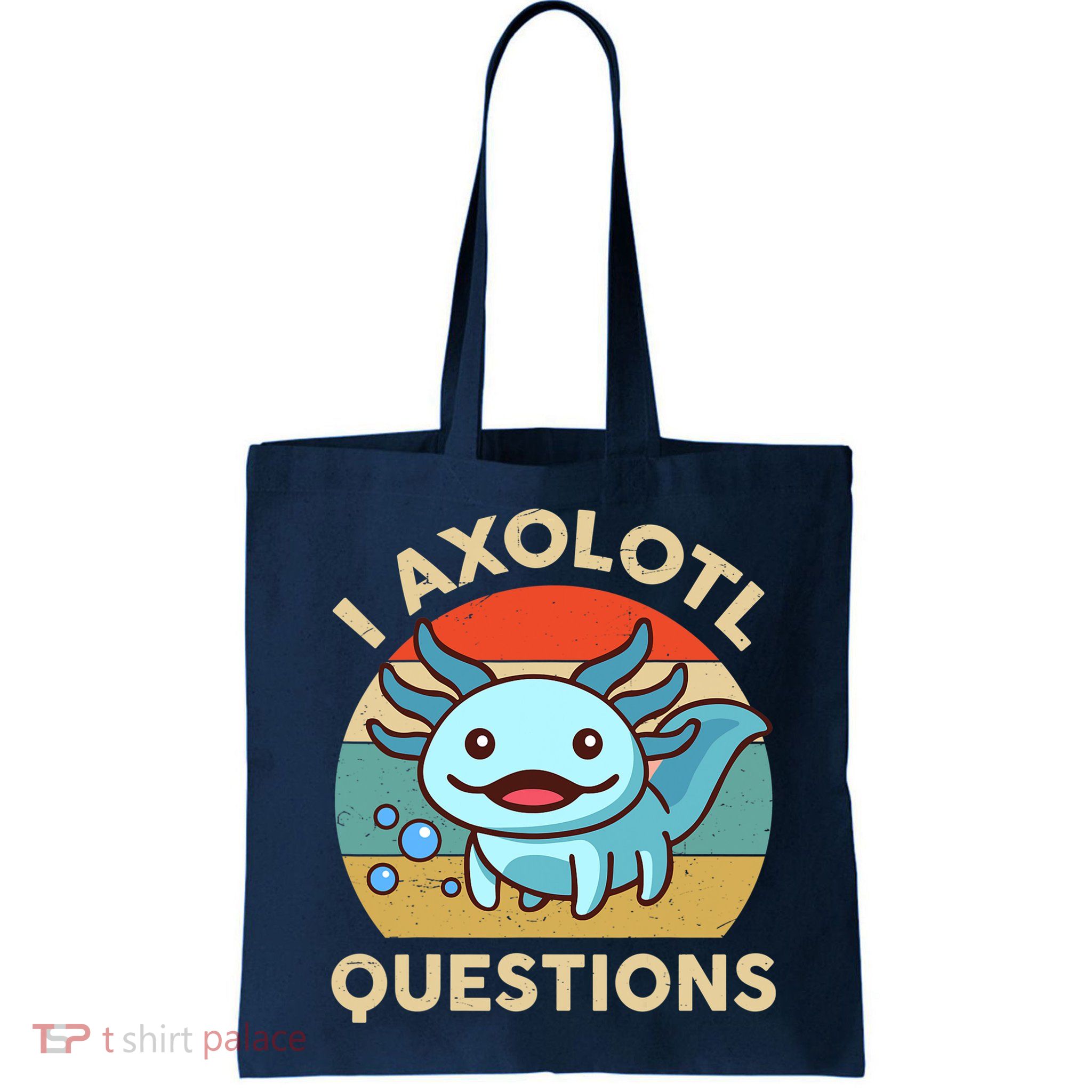 I Axolotl Questions Salamander Plush Axolotl Bag