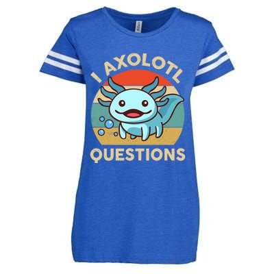 I Axolotl Questions Salamander Plush Axolotl Enza Ladies Jersey Football T-Shirt