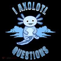 I Axolotl Questions Blue Axolotl Design Cooling Performance Long Sleeve Crew