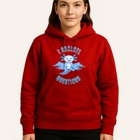 I Axolotl Questions Blue Axolotl Design Hoodie