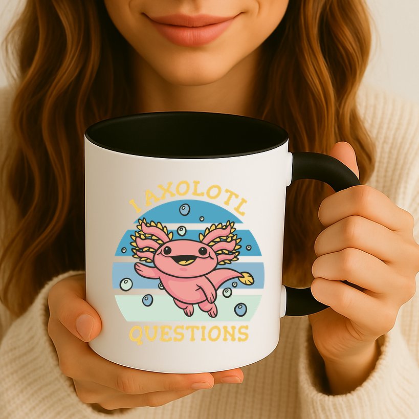 I Axolotl Questions Mug