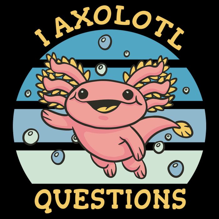 I Axolotl Questions Wool Snapback Cap