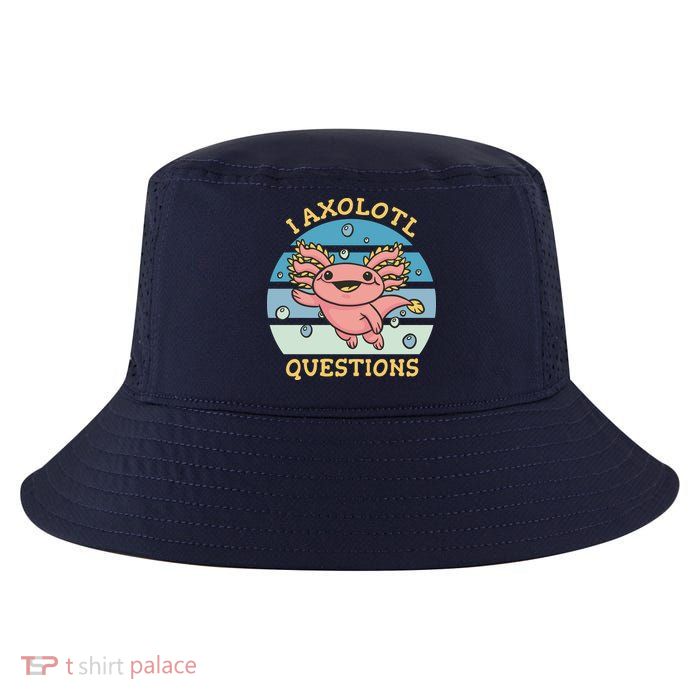 I Axolotl Questions Cool Comfort Performance Bucket Hat