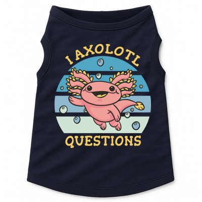 I Axolotl Questions Doggie Tank