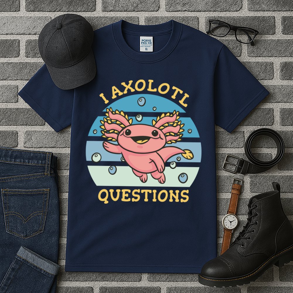 I Axolotl Questions Tall T-Shirt