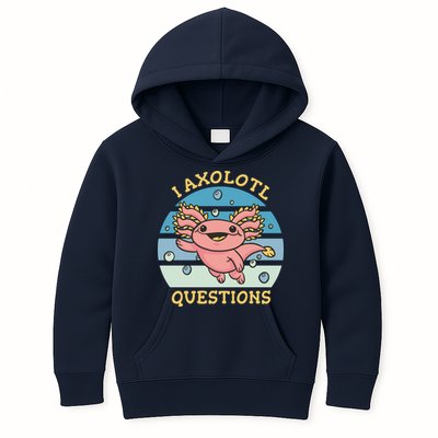 I Axolotl Questions Kids Hoodie