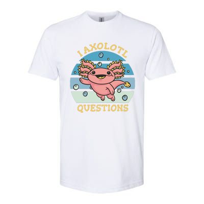 I Axolotl Questions Softstyle CVC T-Shirt