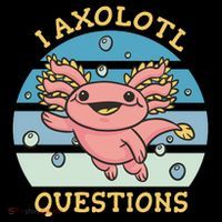 I Axolotl Questions Retro Cute Impact Tech Backpack