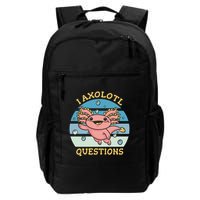 I Axolotl Questions Retro Cute Backpack