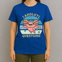 I Axolotl Questions Retro Cute T-Shirt