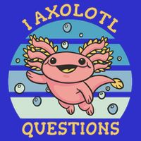 I Axolotl Questions Retro Cute T-Shirt