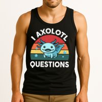 I Axolotl Questions Cute Axolotl Tank Top
