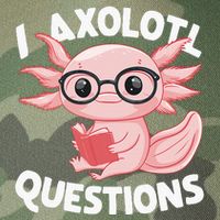I Axolotl Questions Cute Axolotl Legacy Tie Dye Trucker Hat