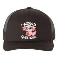 I Axolotl Questions Cute Axolotl Yupoong Adult 5-Panel Trucker Hat