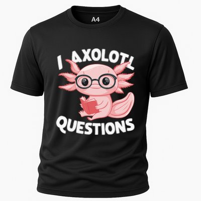 I Axolotl Questions Cute Axolotl Performance Shirt