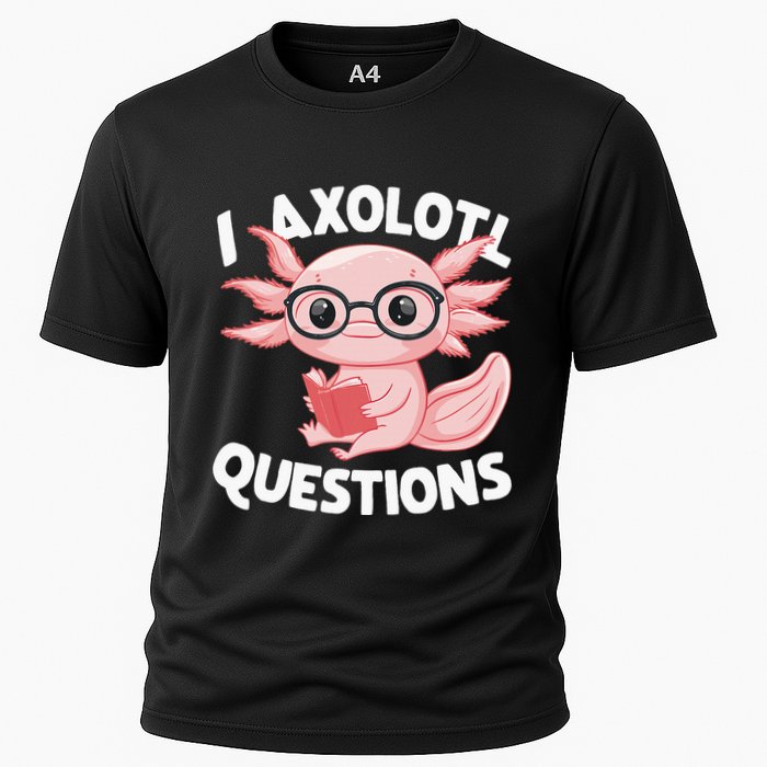 I Axolotl Questions Cute Axolotl Performance Shirt