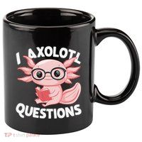 I Axolotl Questions Cute Axolotl 11oz C Handle Ceramic Mug