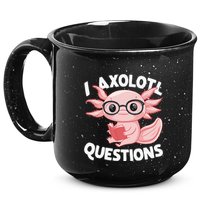 I Axolotl Questions Cute Axolotl 15oz Campfire Ceramic Mug