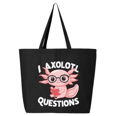 I Axolotl Questions Cute Axolotl 25L Jumbo Tote