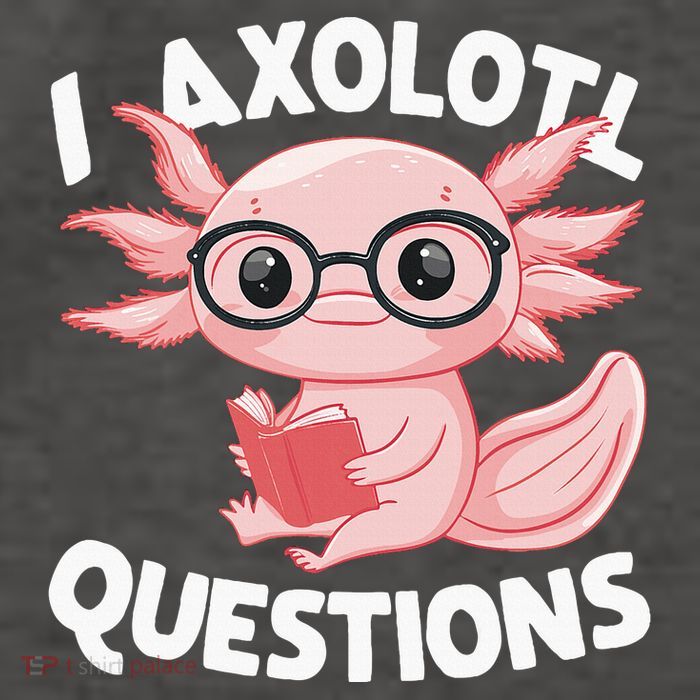 I Axolotl Questions Cute Axolotl Vector Backpack
