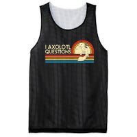 I Axolotl Questions Axolotl Animal Mesh Reversible Basketball Jersey Tank