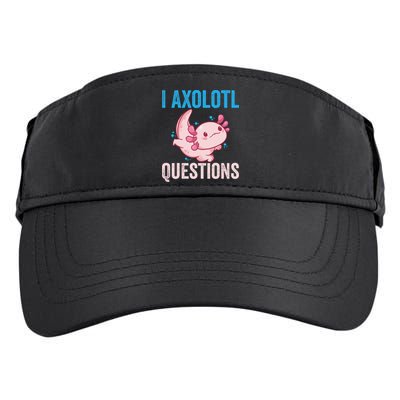 I Axolotl Questions I Axolotl Cute Adult Drive Performance Visor