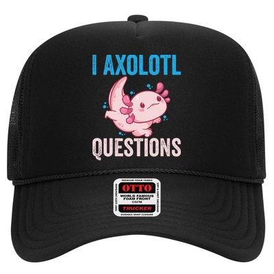 I Axolotl Questions I Axolotl Cute Trucker Hat